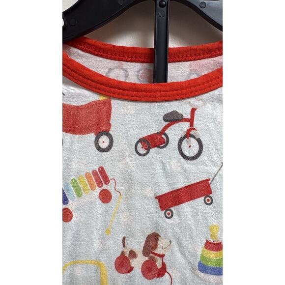 Secret Stock Reserve Pajamas 4T Rare Limited Edition Toy Print 2-Piece Set - Picture 3 of 3